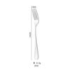 Venta al por mayor de vajilla de acero inoxidable, cuchillo y tenedor, cuchara, vajilla de comida occidental 1010, vajilla, cuchillo y tenedor para carne, cuchara de postre occidental, cuchara para niños