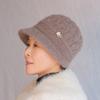 Novos Chapéus de Inverno 2025 para Mulheres, Chapéus para Mães de Meia-Idade e Idosas, Chapéus de Lã Tricotados Quentes com Forro de Fleece, Fabricantes de Chapéus Femininos