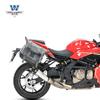 Muscle car Lobo adequado para corrida Qianjiang 600 bolsa lateral bolsa lateral retrô caixa lateral modificação bolsa para capacete impermeável liberação rápida especial