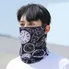 Protetor Solar de Verão Masculino e Feminino Proteção UV Viseira Respirável Máscara de Orelha Proteção de Pescoço Proteção de Pescoço Seda Gelada Ciclismo Outdoor Gola de Pescoço