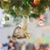 Pingente de Bebê Dragão Fofo de Natal Transfronteiriço, Pingente para Árvore de Natal, Decoração de Dinossauro em Acrílico como Ano Novo 2024