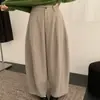 Foto Real 26 Novidades de Outono Roupas Femininas Roupas Femininas Koreanas Dongdaemun Alta Qualidade Para Ir ao Trabalho Emagrecedor Retrô Calça Ligeiramente Folgada Calça Casual