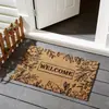 Tapete de Entrada Imitando Palmeira de Coco, Antiderrapante, Fácil de Limpar, Tapete Removedor de Poeira, Tapete de Entrada Atacado Amazon