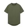 Ropa Deportiva Personalizada Camiseta de Manga Corta para Hombre Ropa Deportiva Ajustada Alta Elasticidad Transpirable Absorbe el Sudor Camiseta Top para Correr Entrenamiento