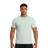 Camiseta de Fitness para Hombre Amazon de Manga Corta, Secado Rápido, Transpirable, Alta Elasticidad, Logo Estampado, Corte Holgado, Polo Deportivo para Exteriores para Hombre