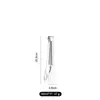 Pinza para Alimentos de Tres Líneas de Acero Inoxidable 304 Pinza para Alimentos Engrosada Pinza para Barbacoa Pinza para Pan Pinza para Bistec Pinza para Alimentos