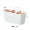 Caja de Almacenamiento de Escritorio, Mesa de Centro para Sala de Estar, Tablero Compartimentado de Bambú y Madera para Control Remoto, Artículos Varios, Caja de Almacenamiento para Papelería, Organizador de Brochas de Cosméticos