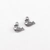 Aleación Plata Xizang cristal vintage piedra natural pulsera loto colgante pequeño diy calabaza llavero bolsa de la suerte pequeños accesorios