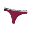Exportación Transfronteriza de Ropa Interior Personalizada de Fábrica Tangas Europeas y Americanas Pantis Sexys de Algodón para Mujer Ropa Interior Deportiva