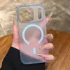 Capa para Celular Iphone17 com Sucção Magnética Névoa de Gelo Semi-Transparente Fosca Anti-Impressão Digital Apple 16 Case Rígido de Alta Qualidade Totalmente Coberto