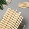 Palo Redondo de Bambú Diámetro 8 mm Palo para Fideos Palo de Bandera Material para Maquetas DIY Palo para Pelucas Palo de Bambú Varilla Redonda de Bambú Material para DIY
