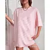 Camiseta básica lisa de poliéster de manga corta y cuello redondo para hombre y mujer, estilo pareja, top casual, especial transfronterizo