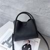 Bolsa Feminina de Couro Genuíno, Bolsa Cesta Estilo Novo, Bolsa Tote Grande Capacidade de Couro Genuíno de Alta Qualidade, Bolsa de Ombro Transversal
