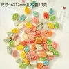 Pulsera de Cuentas de Cerámica para Niña Estudiante Tejido Estilo Antiguo Joyería de Nube Suministro para Transmisión en Vivo Jingdezhen Agujero Grande DIY