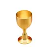 Copas de Vino de Latón con Pie Alto, Vasos de Cobre, Copas Pequeñas de Vino para Banquetes, Tazas de Dragón y Fénix para Té, Copas de las Cien Bendiciones, Utensilios para Vino, Adornos Decorativos, Artesanías