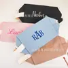 Etsy Lo más vendido Bordado Portátil Pana Portátil Lavado Almacenamiento Bolsa de Cosméticos Bolsa de Cosméticos Bolsa de Viaje