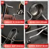 Herramienta para Huesos de Dátil Rojo Acero Inoxidable Extractor de Huesos de Dátil Herramienta Doméstica para Quitar Huesos de Dátiles, Cerezas y Dátiles Lecheros