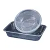 Caja de Almuerzo Desechable Caja de Almuerzo Se Puede Refrigerar y Calentar en Microondas Engrosada Rectangular con Tapa Caja de Embalaje para Llevar al por Mayor Bol