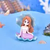 Concha de Sirena Paisaje en Miniatura DIY Bonsái Adorno para Acuario de Peces Paisaje de Tela para Acuario Marino Pequeños Accesorios