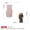 Faça Você Mesmo Velas de Esqueleto de Halloween Molde de Mão de Esqueleto de Terror Série Mão de Esqueleto Vela de Aromaterapia Molde de Silicone