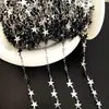 Material diy single-layer estrela de cinco pontas para fortalecer a retenção de cor de alta temperatura simples artesanal cadeia borla acessórios estrelas Yiwu Atacado