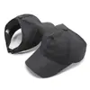 Gorra de Béisbol Ligera de Secado Rápido, Malla Transpirable de Verano, Color Sólido, Versátil, Media Gorra con Visera Grande para Protección Solar