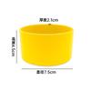 Funda de silicona para termo, antideslizante, resistente a altas temperaturas, funda para vaso espacial 7.5cm9cm, almohadilla de silicona para vaso de agua, multi-especificación opcional