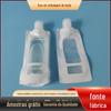 Fabricante 90 ml saco de embalagem de loção portátil cosmético facial limpador garrafa transparente saco de armazenamento de janela