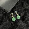 Aretes de Estilo Chino Vintage Estilo Chino para Mujer Diseño Hecho a Mano Sentido del Diseño Nuevos Aretes de Estilo Chino Nicho Elegantes Aretes de Estilo Antiguo Sentido Avanzado
