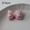 Tela a cuadros de algodón, lazos de algodón, accesorios para el cabello, horquillas, accesorios de bricolaje, ropa, calcetines de bebé, decoración