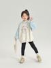 Pudding Haru Ropa de Invierno para Niños Nuevos Pantalones para Niñas Invierno 2024 Nuevos Pantalones de Tiburón para Niños Leggings Forrados de Felpa
