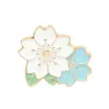 Insígnia de Girassol Mais Vendida da Amazon Íris Crisântemo Flor Mil Vacas Broche de Flor de Rosa Insígnia de Metal