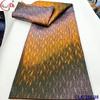 Tecido Brocado Jacquard Bordado Antigo com Fio de Ouro e Prata Tecido de Renda Brocado Africano Cheongsam