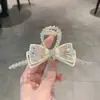 Grampo de cabelo para cocar Hanfu de alta qualidade, grampo de cabelo, volume de cabelo, laço, grampo de tubarão, estilo antigo, acessórios de cabelo, grampo de cabelo grande, grampo de cabelo para coque
