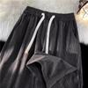 Pantalones casuales rectos de estilo americano para hombre, primavera y otoño, retro, modernos, para todo tipo de combinaciones, holgados, de pierna ancha, de pana para hombre