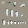 Cuentas de Gota de Agua, Pendientes de Perlas de Imitación de Medio Agujero, Accesorios para Joyería DIY, Accesorios para Ropa, Cuentas Sueltas, Perlas de Imitación ABS Multitamaño