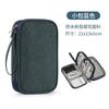 Bolsa de almacenamiento de accesorios digitales, fuente de alimentación multicapa, estuche protector de disco duro, tesoro de carga, protector de disco U, auriculares, cable de datos a prueba de polvo