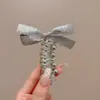 Elástico de Cabelo Simples Estilo Japonês com Trança Bolha de Contas, Acessório de Cabelo Trançado da Moda para Mulheres, Elástico de Cabelo Estilo Fio de Telefone, Ornamento de Cabelo