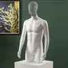 Maniquí de Medio Cuerpo, Modelo de Ropa de Medio Cuerpo, Maniquí de Medio Cuerpo, Cuerpo Humano Realista para Ropa, Maniquí Masculino, Accesorios de Modelo