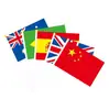 Bandera de Mano Brasileña 30*45cm, Tamaños Personalizables Disponibles, Bandera del Mundial para Animar y Decoración