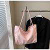 Bolsa de Grande Capacidade para Mulheres Nova Moda Primavera 2026 Simples Bolsa de Ombro Versátil Textura Classe Bolsa Tote para o Trabalho