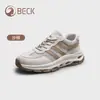 Zapatos de Mujer Gongyang 2026 Nuevo Verano Transpirables Piel Genuina Casual Malla Zapatos Deportivos Suela Gruesa Amortiguadores Zapatos Deportivos para Correr