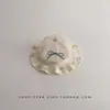 Sombrero de Bebé Niña Verano Malla Fina Transpirable Sombrero de Pescador Mes Pequeño Protector Solar Protector Solar Dulce Lazo Sombrero Cubeta