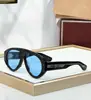Jmm Bandit Nueva Moda Transfronteriza Acetato Turquesa Montura de Sapo Gafas de Sol para Exteriores Fotografía Callejera Gafas de Sol Anti-UV