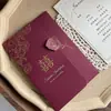 Convite para Recém-Casados Cartão de Convite Especial para Casamento Cartão de Celebração de Casamento 2025 Novo Estilo Impressão Papel de Alta Qualidade Fabricante