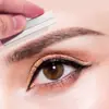 Cuchilla para recortar cejas acero inoxidable rasuradora de cejas cuchilla corrugada tatuaje belleza maquillaje herramienta para recortar cejas de acero inoxidable ceja auxiliar para tatuaje Otra