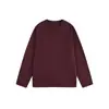 Nanxia Disguise 2025 Otoño Nuevo Camiseta Coreana de Manga Larga Estilo Retro Americano Perezoso Holgada Camiseta Básica para Pareja
