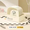 Estilo Creme Urso de Desenho Animado Prato para Cuspir Ossos Prato de Lixo Doméstico Pratos Pequenos Mesa de Jantar Prato de Frutas Prato de Lanche Prato de Lanche Prato de Frutas
