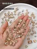 Rhinestones de Cristal para Uñas Coloridos con Forma de Caramelo y Refresco, Mezcla de Puntas Transparentes, Corazones de Cristal de Roca, Decoración Irregular de Rhinestones para Uñas, Venta al por Mayor