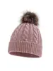 Nuevos estilos de otoño e invierno: Gorros pequeños de punto de ochos para niños, un producto popular transfronterizo para actividades al aire libre, que brindan calidez y protección contra el viento